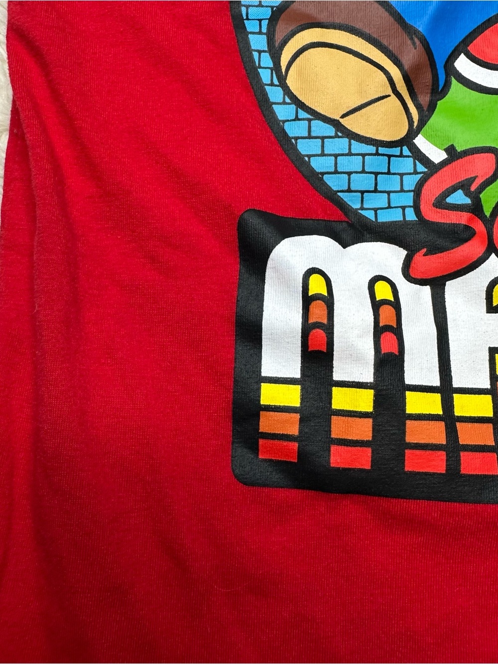 Super Mario Tank Top Red Size 7 - Picture 6 of 16